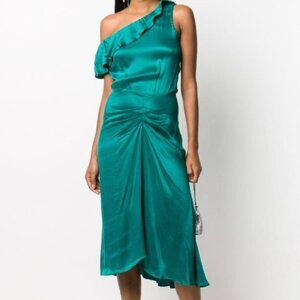 BA&SH Bandy Green Dress